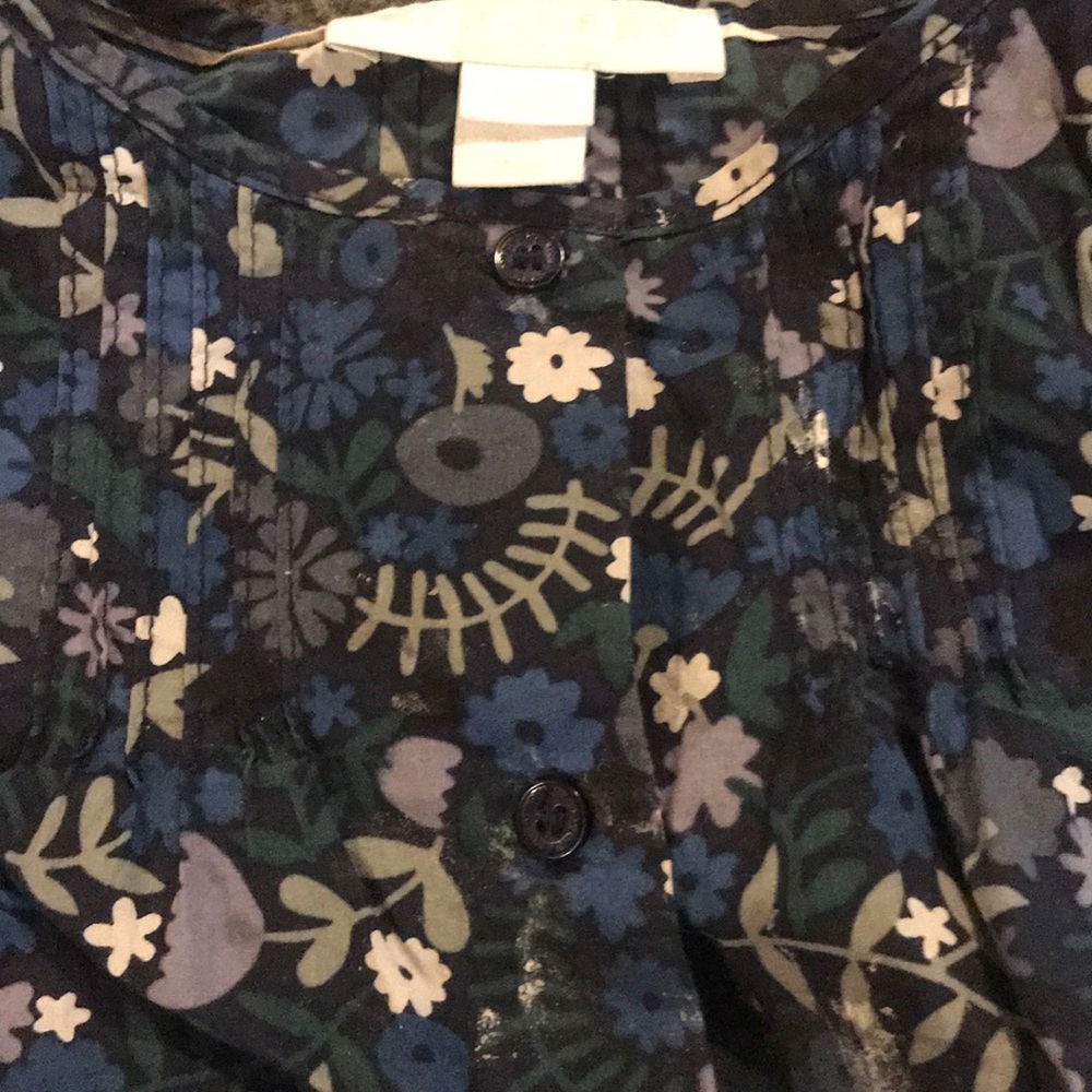 Burberry Girls Floral print top